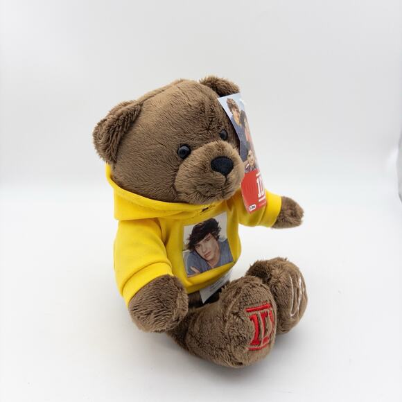 NEW One Direction Liam Payne 1D I-Star Teddy Bear Yellow Hoodie Plush 2012 - Picture 2 of 10